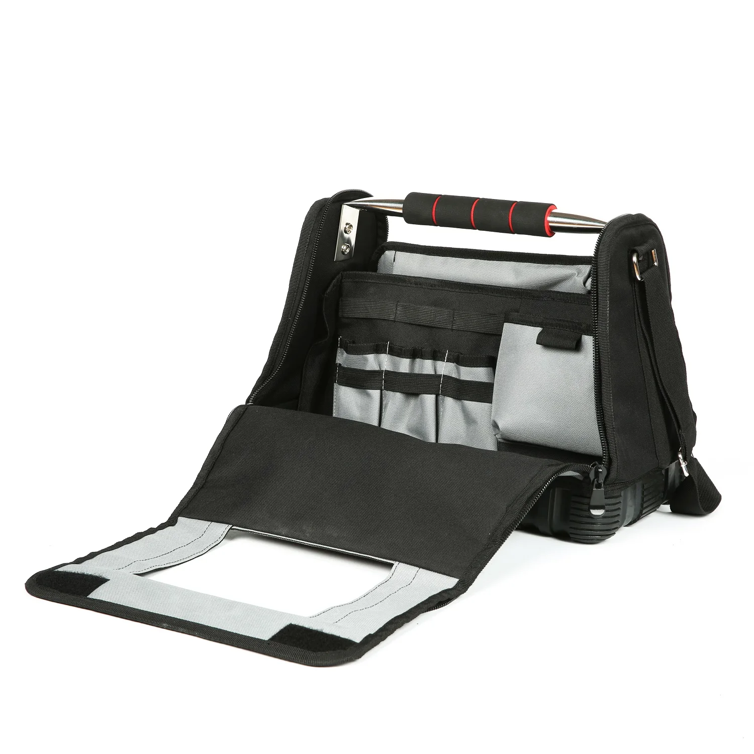 Премиум Качество Пользовательский логотип печать рекламная складная сумка для инструментов HVAC с крышкой