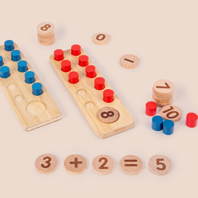 Wholesale Unisex Wood Puzzle Toy for Kids Teens Montessori Teacher Preschool Learning Math Practice for Toddlers and Students