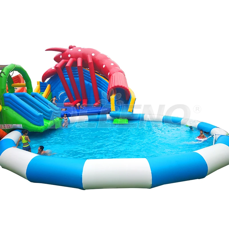 Высокое качество коммерческий надувной батут спортивные игры надувная водная горка для продажи