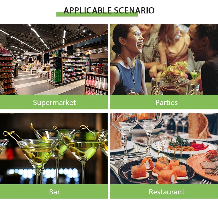 Popular Product Disposable Bamboo Knot Skewer Handmade