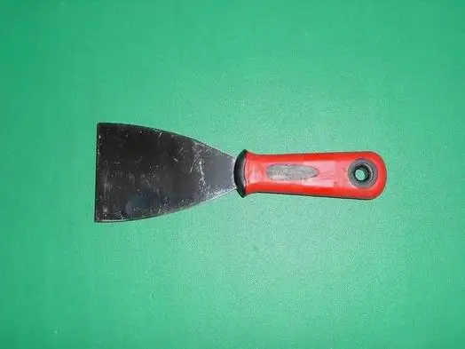 High Quality Paint Scraper Soft Grip Handle PP/TPR Stainless Steel blade Putty Knife