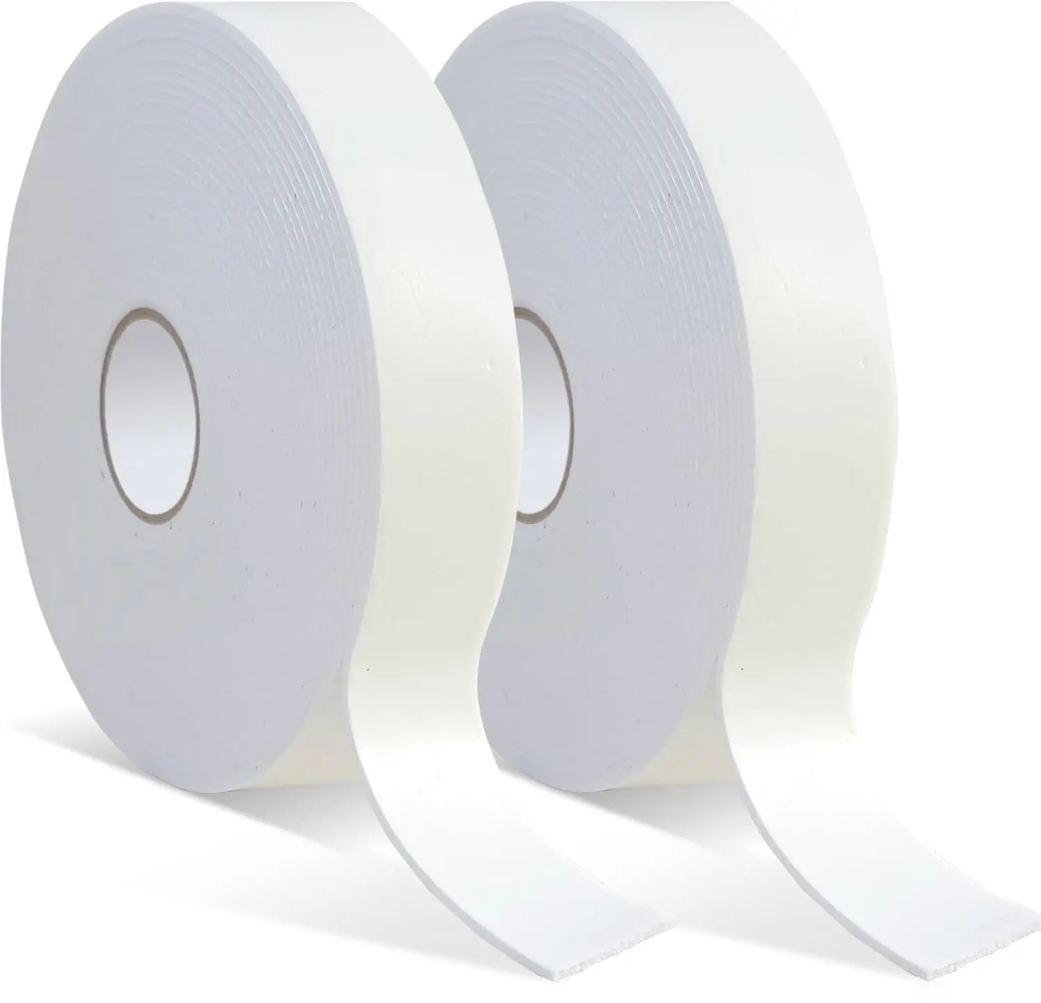 Hot Sales Double Faced Sponge Soft Adhesive Mounting Double Sided PE Roll Foam Tape For Interior Decoration Wall Installation