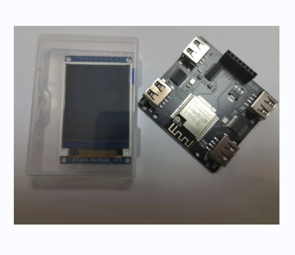 Kmbox B+/Pro Keyboard And Mouse Controller AI Auxiliary Support Dual-machine USB Pressure Gun (keyboard And Mouse To Handle)