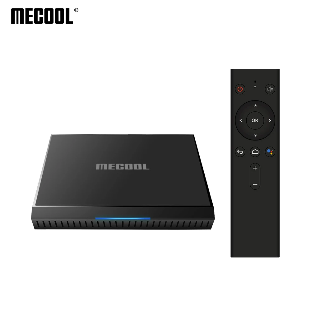 2021 MECOOL OFFICIAL KM6 Classic Wholesale 2GB 16GB AV1 Youtube 4K Smart Amlogic S905x4 Android TV Box Set Top Box