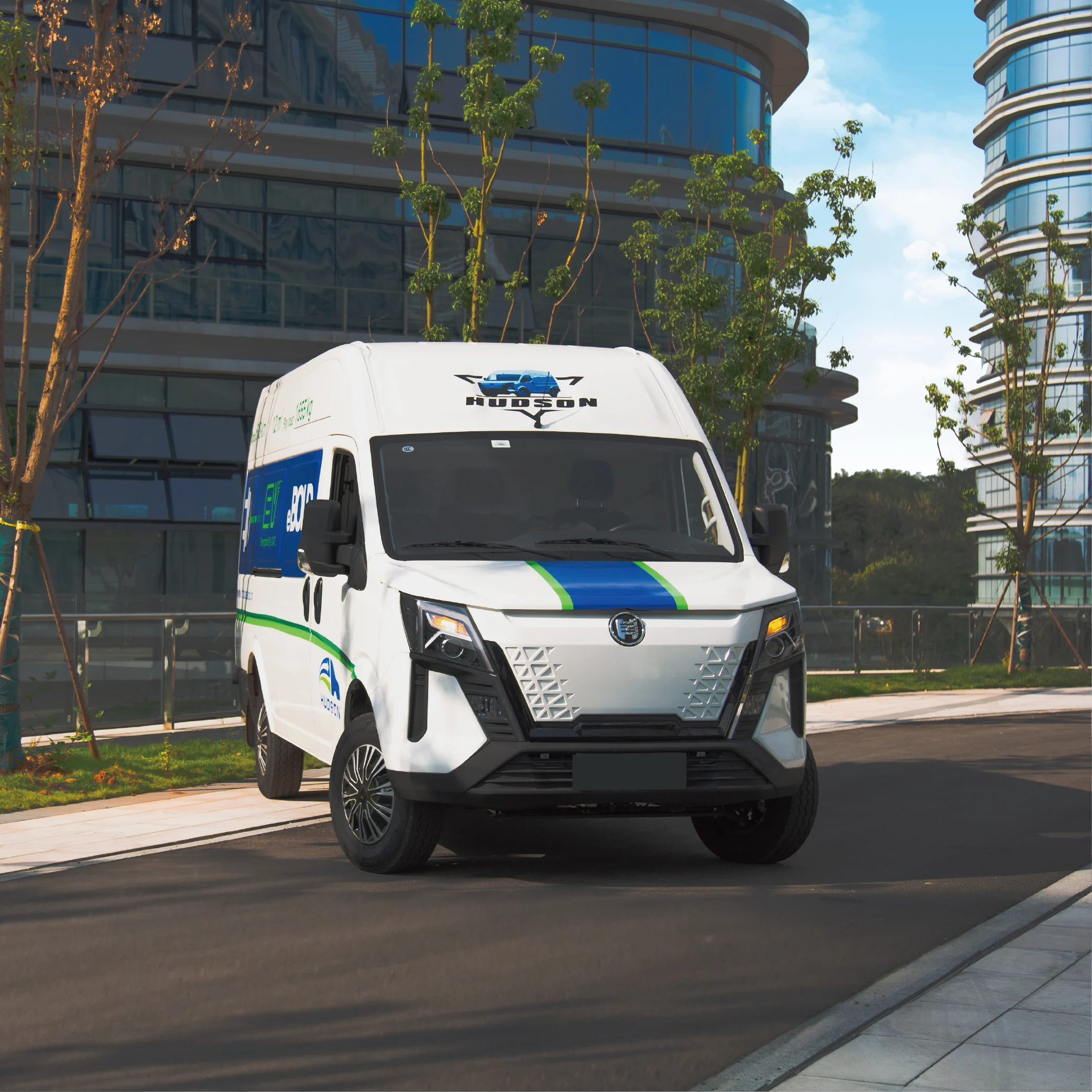 Лидер продаж 3-местный Электрический грузовой автомобиль 4x2 2WD с сертификацией WVTA Ev фургон в Европе