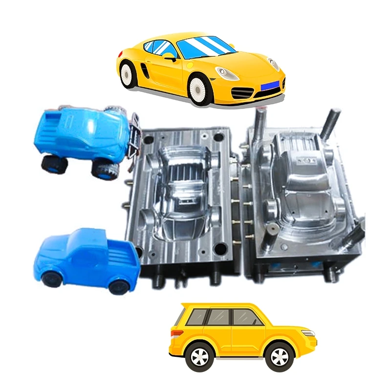 China Kids cars PVC injection die mold toy cars moulds toys plastics mould maker toy car molds part manufacturing factory