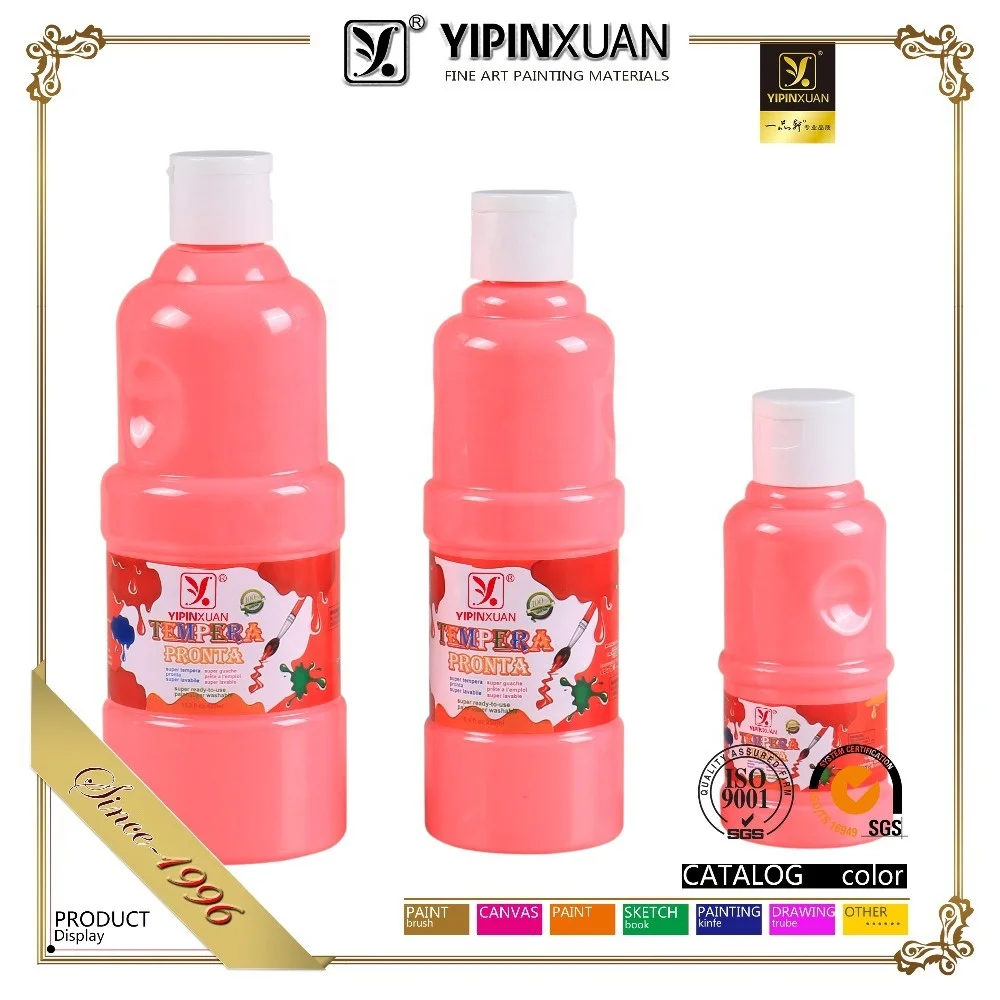 Giorgione big Volume Plastic Bottle High Quality Tempera Color Paint