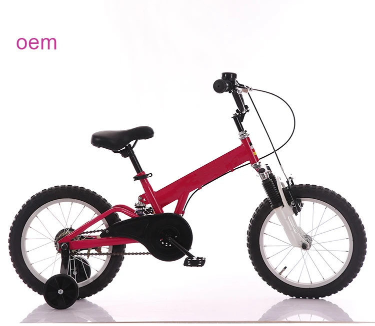 Wholesale price girls pink 16 inch kids sports bike with training wheels