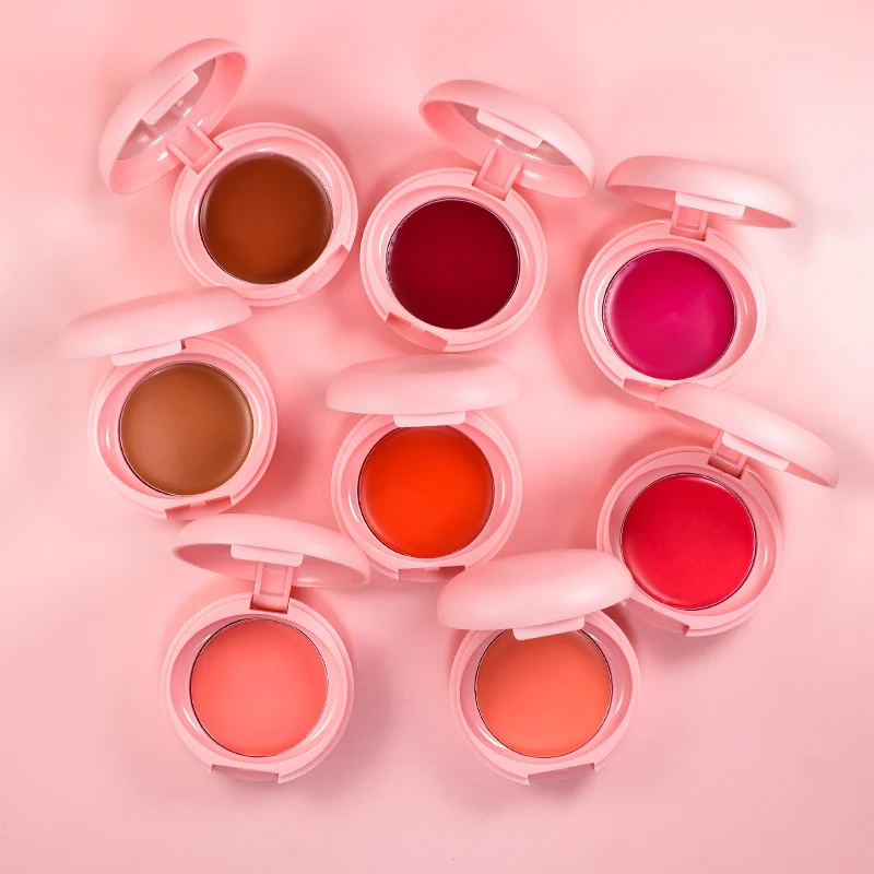 OEM Face Blusher Cheap Price Vegan Cream Rouge Factory Wholesale Long Lasting Make Up Blush Private Label