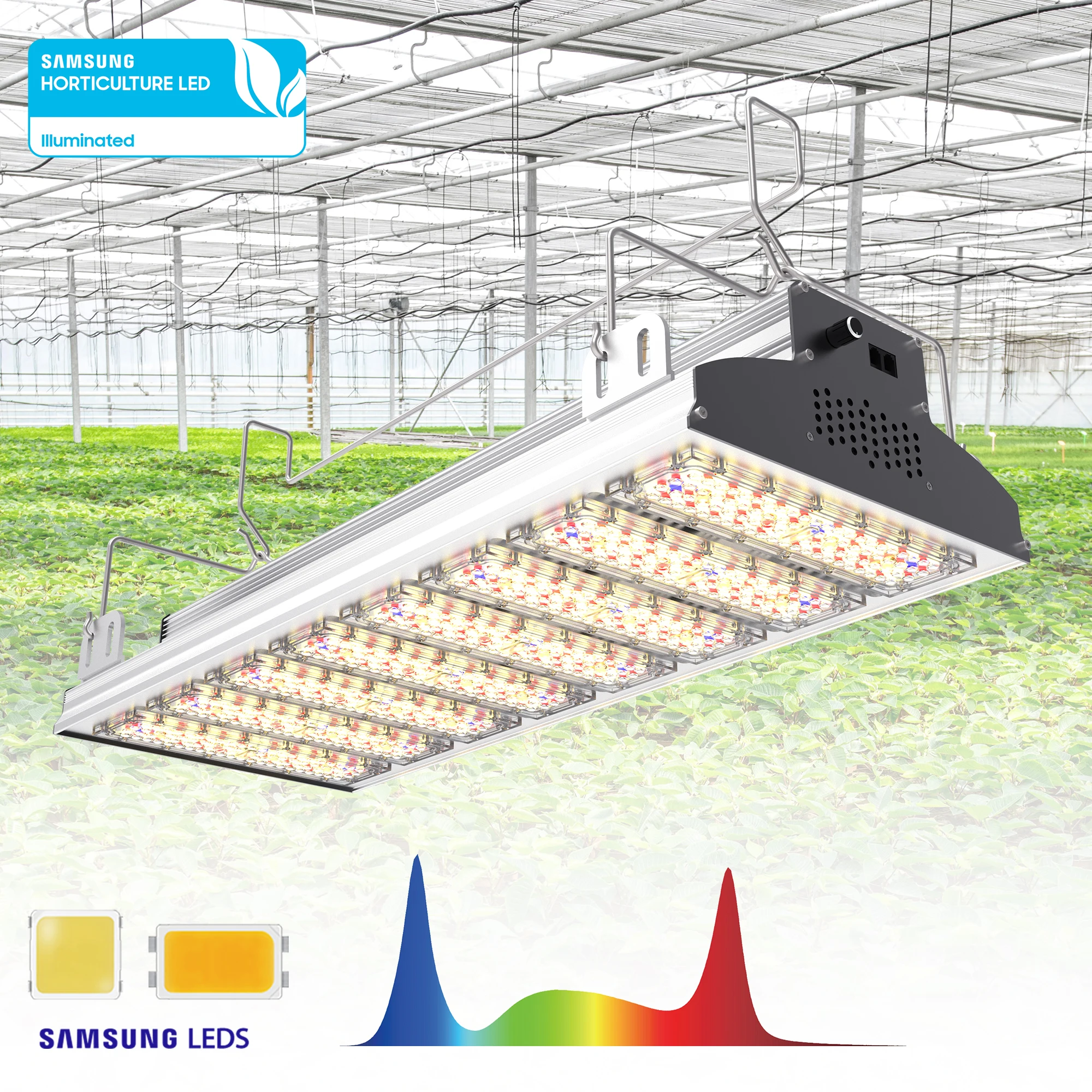 Led Nalite Best Sellers Samsung lm301h lm301b Hydroponic Dimmable 640w 1000 Watt Led Cultivo Grow Lamp Bar For Indoor Plant