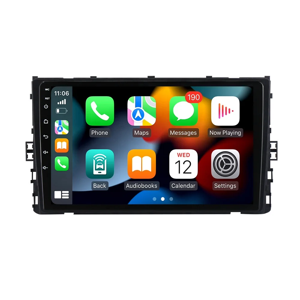 RUISO Car Radio Android Car Player For VW T-Cross MQB 2018 -2020 Car GPS auto carplay Multimedia audio all in one stereo