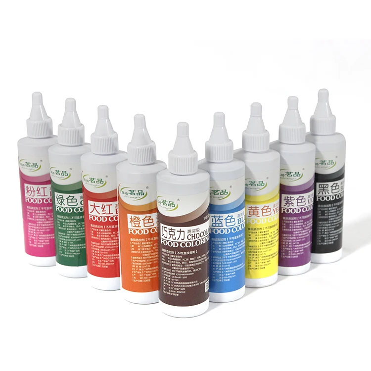 
Пищевые красители съедобный пигмент для декоративных тортов жидкая пищевая красящая пекарня пигмент 