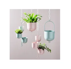 Urban Born Planter Flower Pots for Home Gardening with Plant Stands and Flower Pot for Home Decor Items.