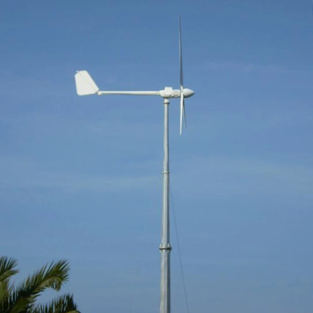 5KW 6KW 8KW 10KW Wind Turbine Generator Complete Set 24V 48V 96V Free Energy Generators Wind With Controller Inverter 5000W