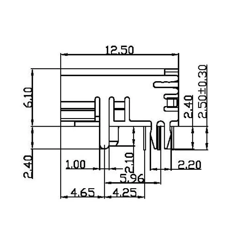HD-MI socket display high-definition interface Displayport mini 19 Pin female smt pcb D-Sub/DVI/HDMI connector HDMI connector