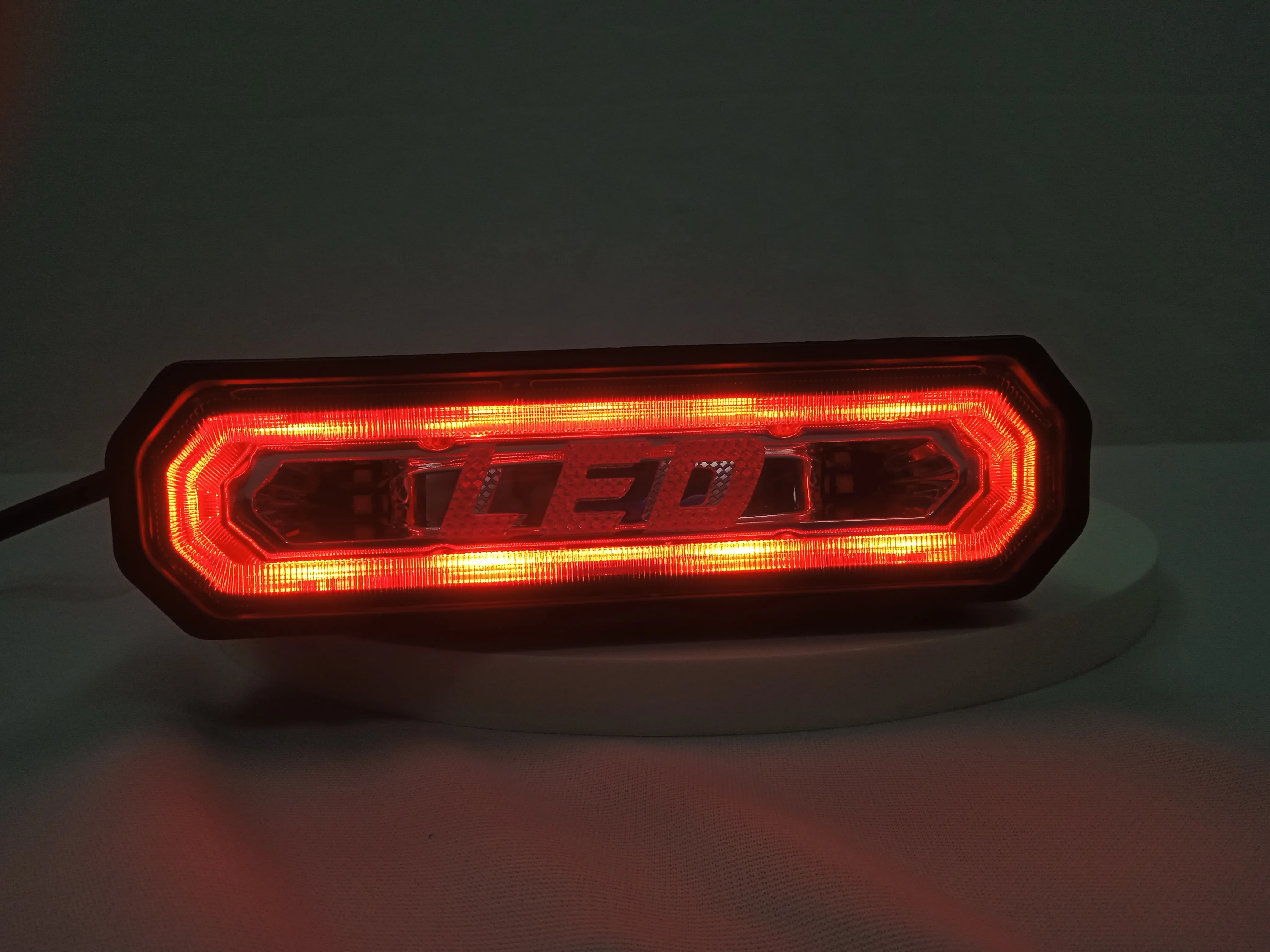 Vcan Auto Lighting System Strobe High Mount Stop Lamp Red/Blue Color Brake Light For Tank 300 Off Road Jeep