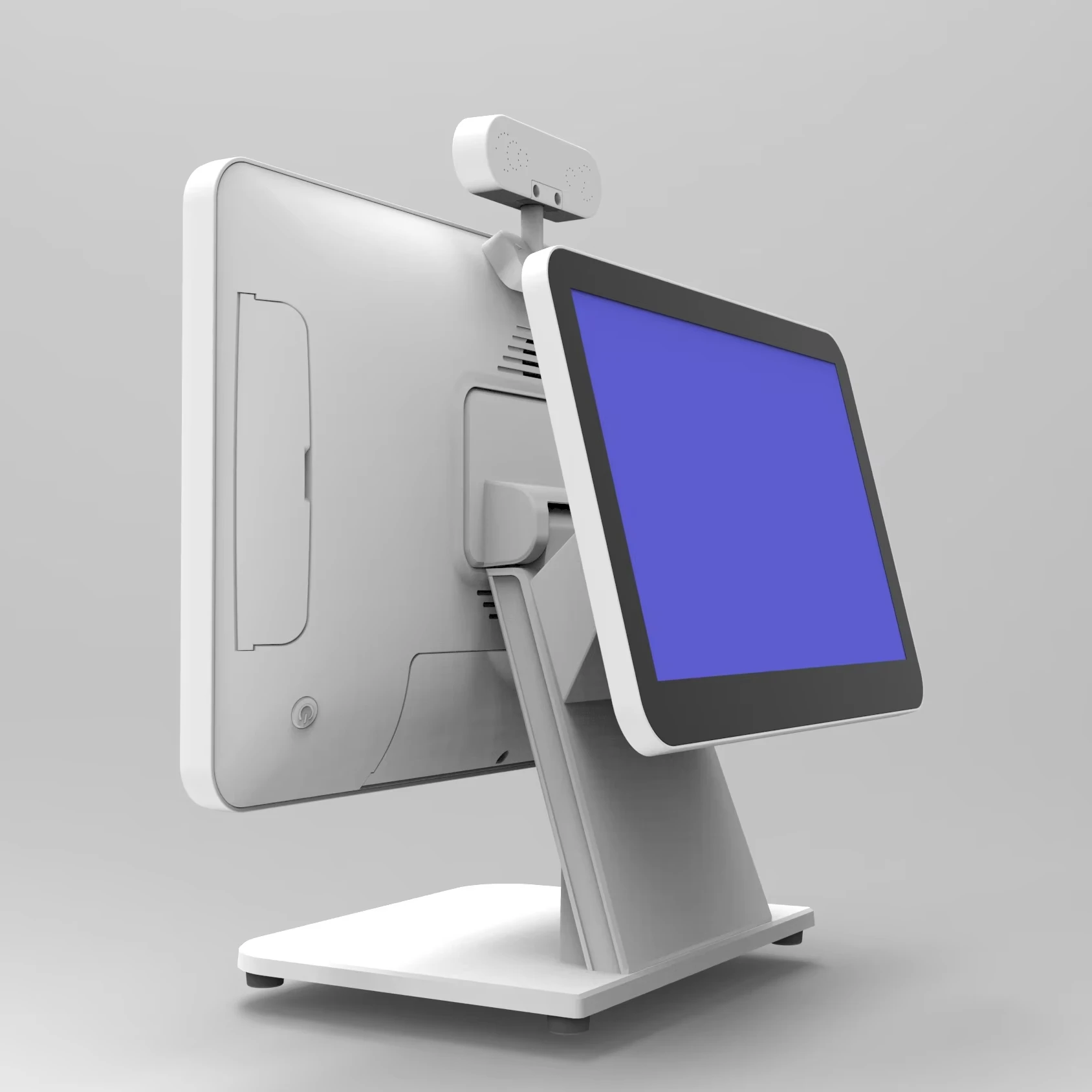 15.6 inch main screen with 11.6 inch second display POS Terminal with fashion design