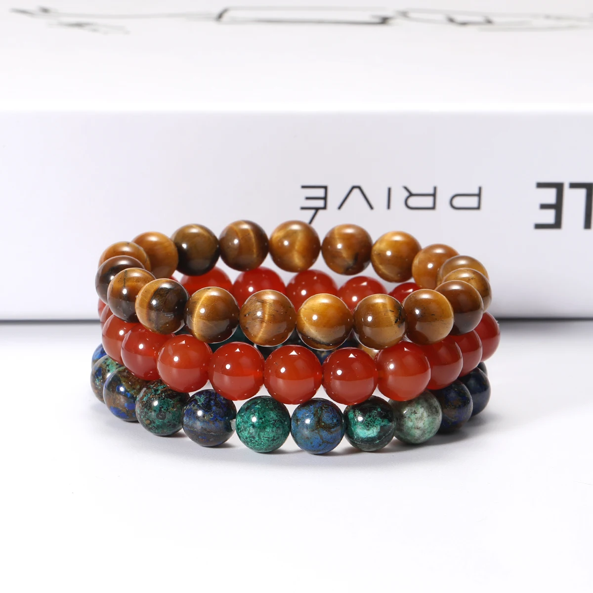 Custom 10mm   Healing Crystal Energy Colorful Bead Bracelet Natural Semi-precious Stretch Beads Bracelets amethyst bracelet