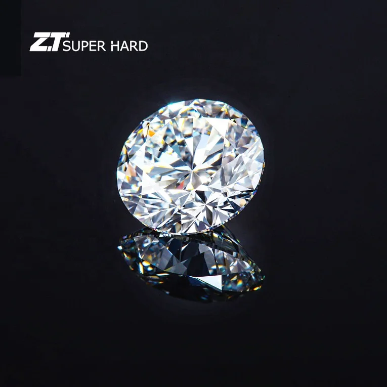 HPHT 0.01 to 1 carat round loose cvd diamonds 1.3mm 6.5mm D E F G H color VVS VS SI clarity 3ex lab created diamonds