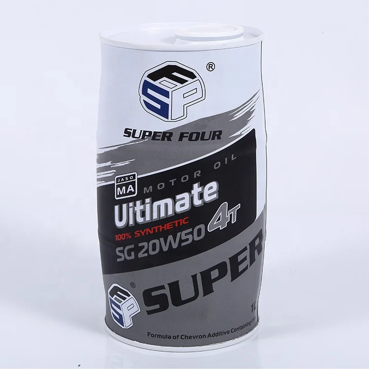 Охлаждение шумоподавление 1L 4T Sg 20W50 мотор мотоцикла машинное масло смазки