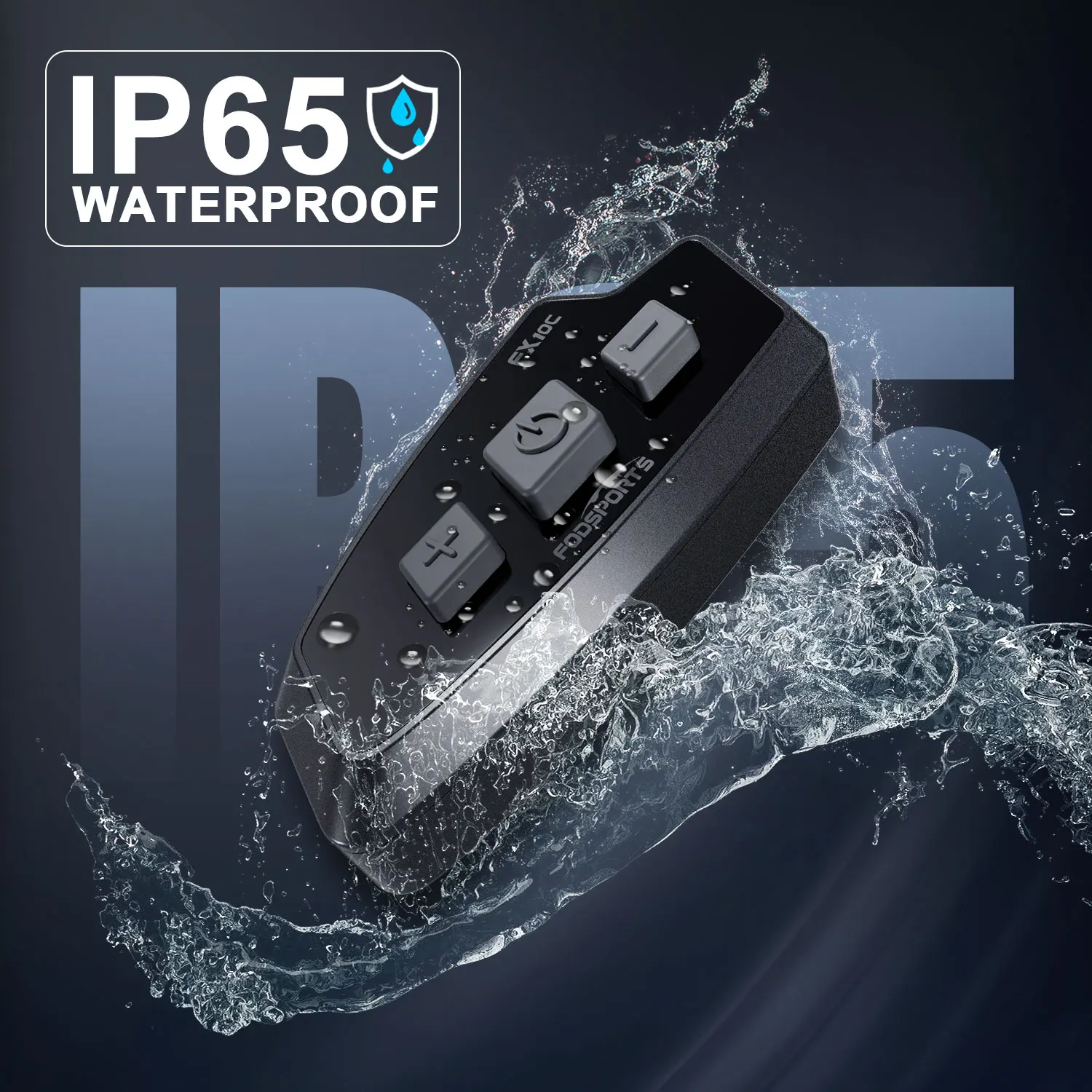 Fodsports FX10C Unlimited number of connections Full duplex intercom headset 1000M motorcycle bluetooth helmet intercom