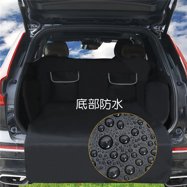 Waterproof cover protector travel SUV scratchproof Pet Dog Blanket Trunk Cargo Liner Mat Dog Car Seat Cover for Back Seat