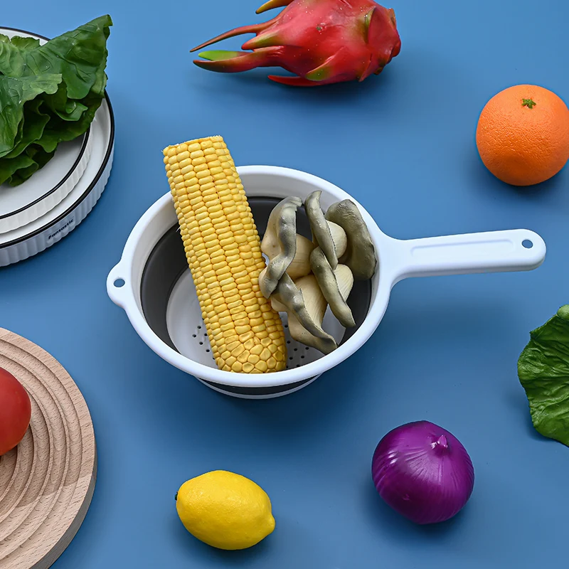 Camping Travel Portable Folding Water Scoop Ladle Dipper Folding Bathroom Spoon Ladle Space Saving for Kitchen