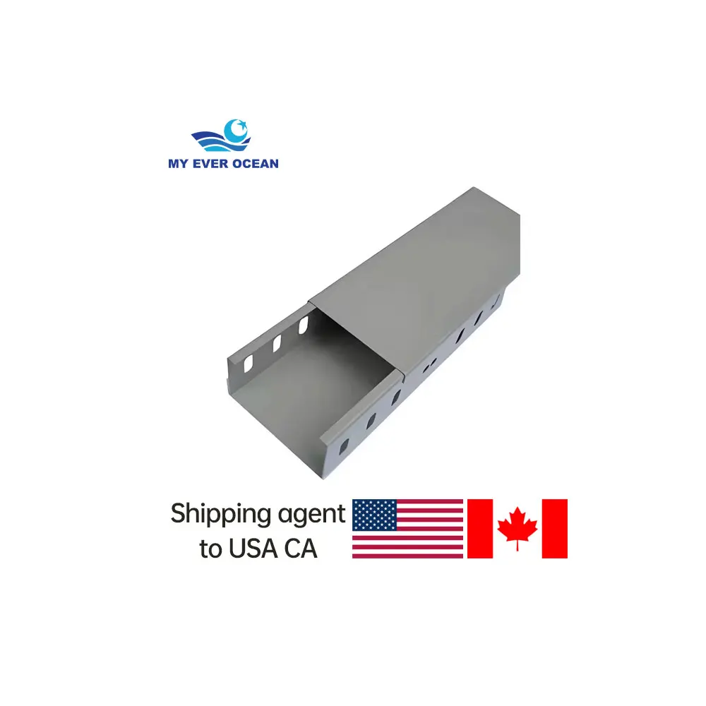 Ever Ocean Carry Trough Plate Ddp Ddu Trucking Door Lcl Fcl International Sea Freight Forwarder Shipping Agent to Usa Canada Us