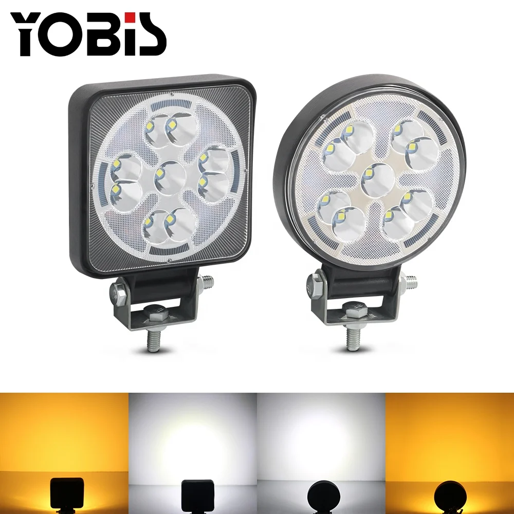 led rear work light 4 inch slim led light bar car spotlight bar truck led light bar strober