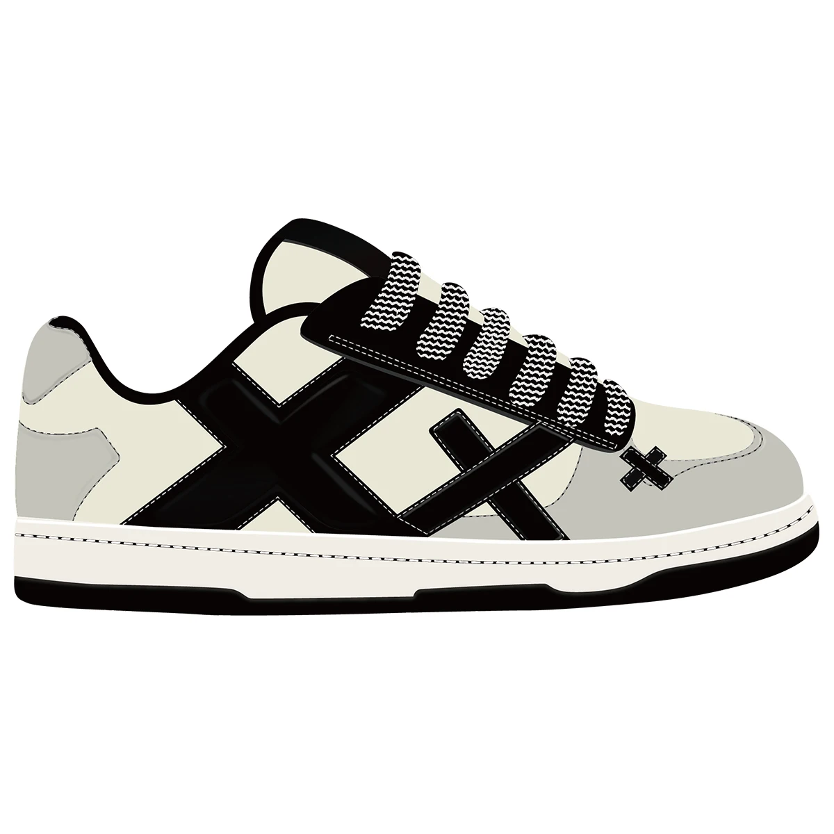 Oem Odm Manufacturers Original Customized Logo Genuine Leather Thick Foam Skateboarding Shoes Casual Men Custom Shoes