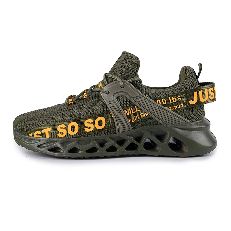 Wholesale New Men's Trend Women's Running Shoes Breathable Sports Running Shoes Gym Shoes Mesh Stylus EVA Rubber