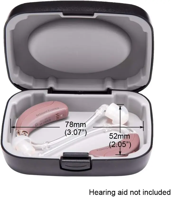 Hearing Aids Box and Case Storage High Quality Hearing Aids Parts and Accessories Hearing Aid Case Hard Storage Box
