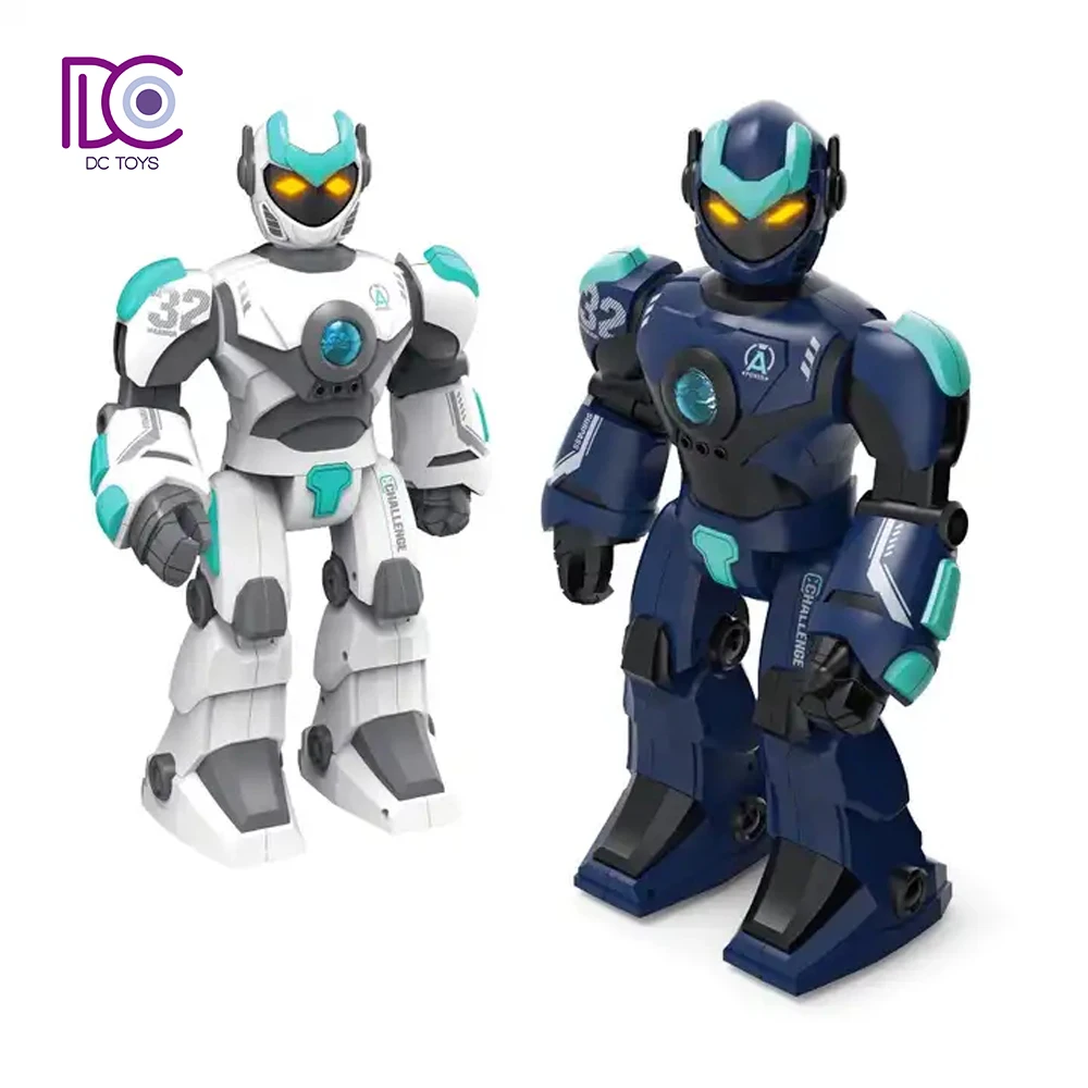 DC Early Education Smart Voice Gesture Control Induction Children Programming RC Robot Model Toys