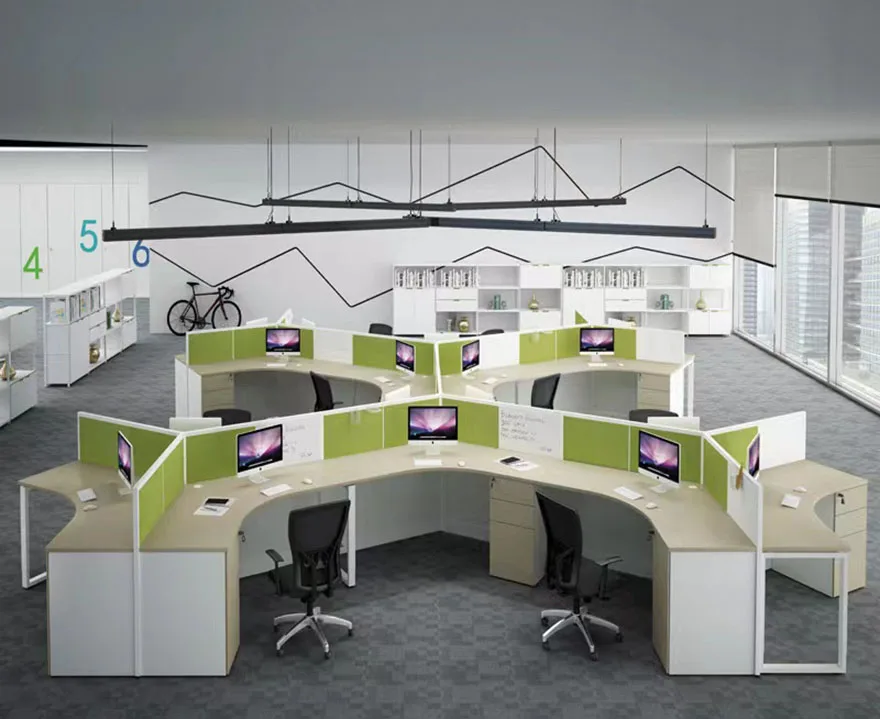 Modern Design Modular Workstation Call Center Cubicles Office Partition Workstation