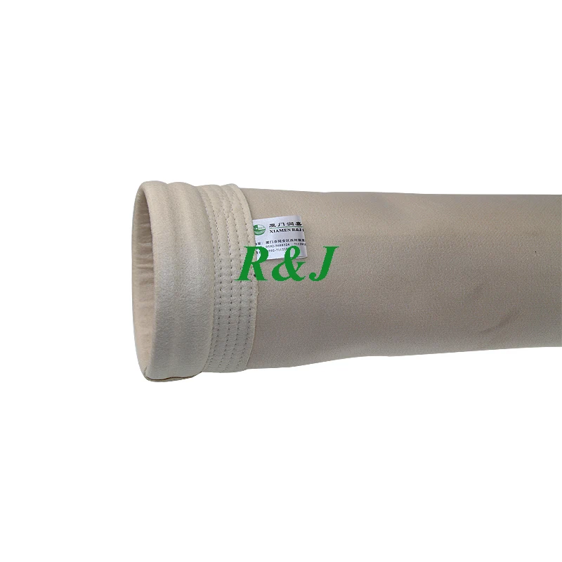 Pps Asphalt Plant Anti Static 500g Dust Pure Polyester Propylene Carbon Black Alkali Ptfe Coated Filter Cloth Felt Bag