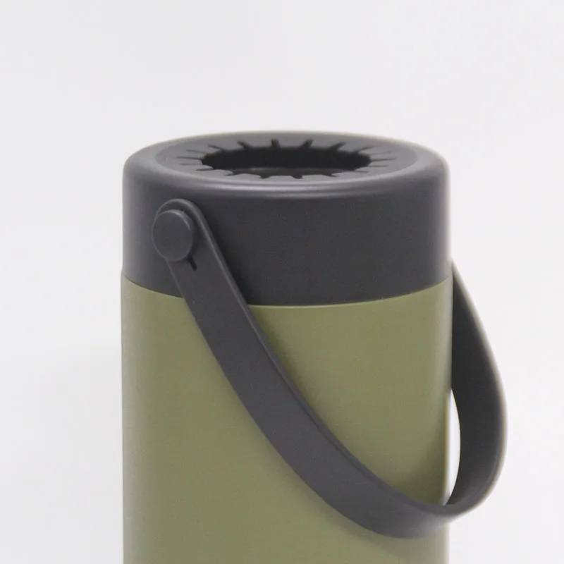 12oz Stainless Steel Can Cooler Double Wall Brumate Stainless Steel Insulated Can Cooler with Hander Buckets, Coolers & Holders