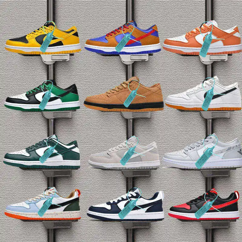 Best Price Customized Skateboard SB LOW Sneakers Leather Anti-Slippery Patent Leather Hemp Polyester Suede Canvas Rubber Mesh PU