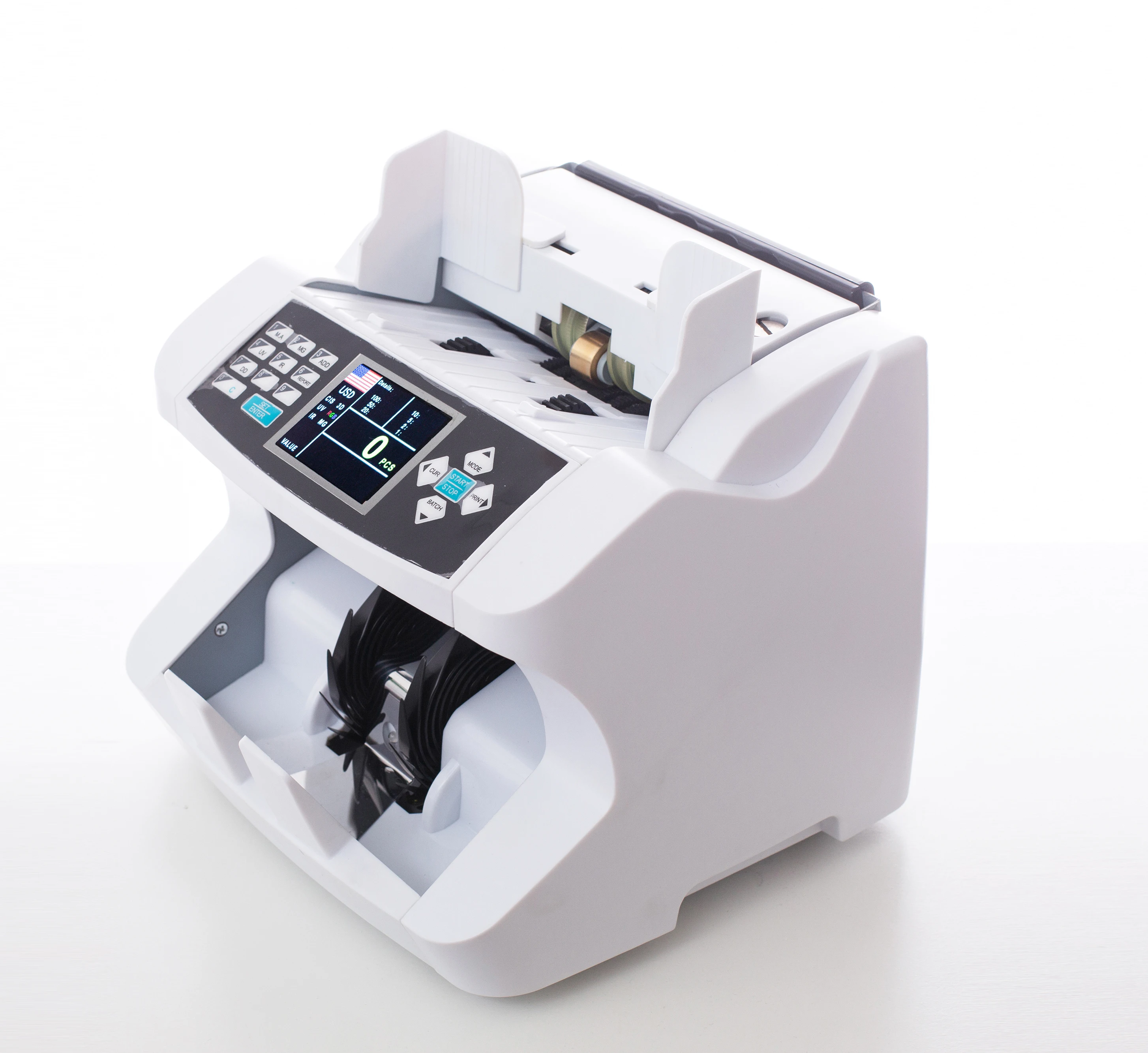 
 multi currency value counter TFT display  money counting machine intelligent bill counter  