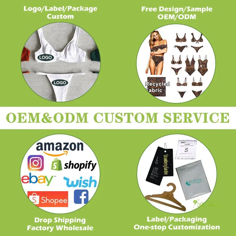 Sexy Brazilian One Piece Swimwear  & Beachwear Women Bikini Swimsuit