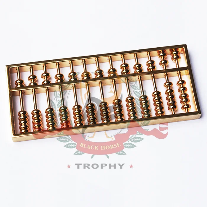Unique Ideas High Quality Metal Mini Abacus Trophy Cup Business Gift Set and Souvenirs