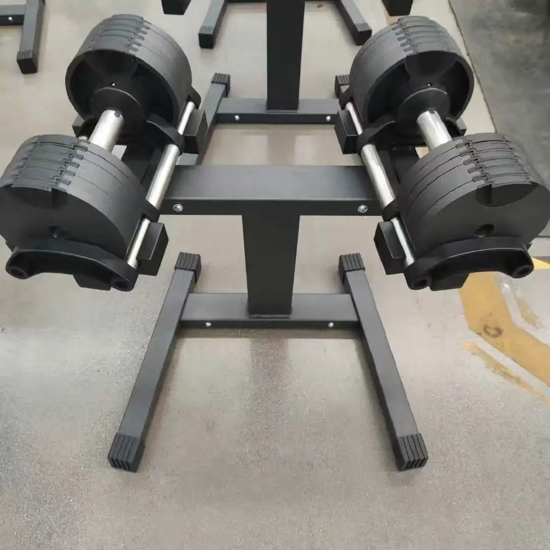Wholesale high quality dumbbell adjustable weight fitness lifting adjustable dumbbell set
