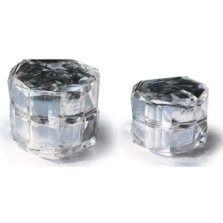 New Product 5G 10G 15G 20G 30G 50G 100G Clear Amber Blue Green Matte Frosted Black Coloured Round Pots Glass Cosmetic Cream Jars
