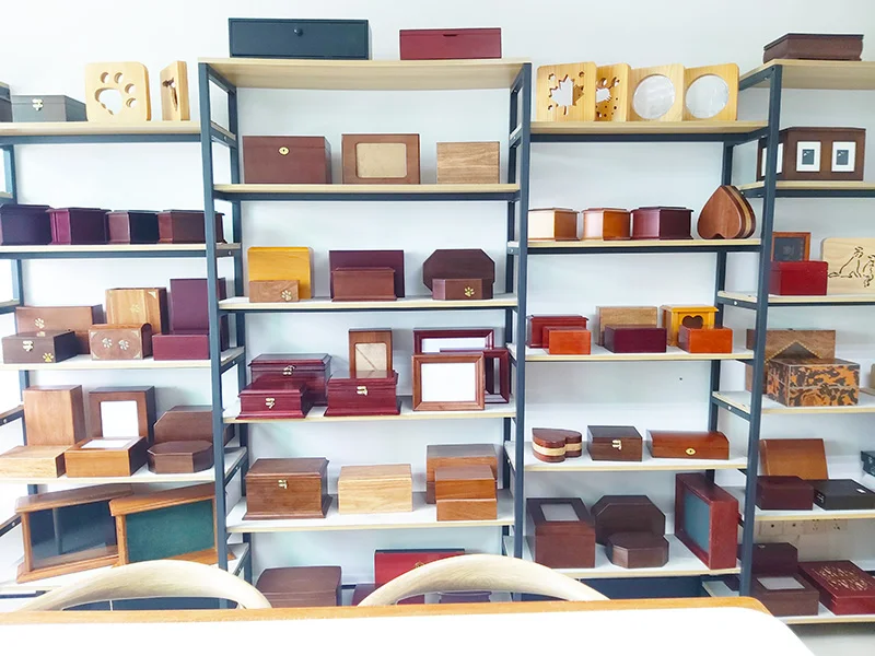 cheap animal funeral cremation memorial box wooden MDF dog cat pet ashes urn