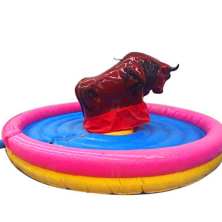 Zhuoyuan Wholesale Price Inflatable Controls Rodeo Bull Mechanical Bull Ride For Adults