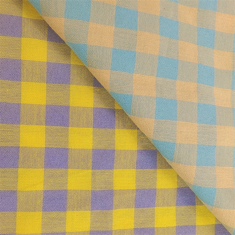 wholesale tartan dresses gingham uniform check fabric grid shirt blend poly cotton mixed yarn dyed shirt plaid fabric for man