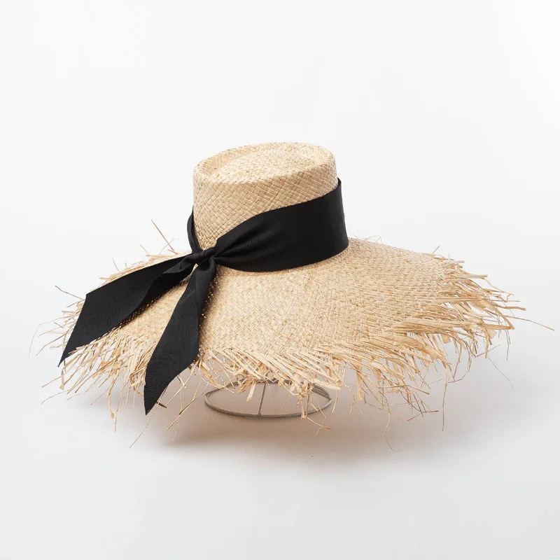 
Fashion Beach Vacation Straw Seagrass Hat For Women 