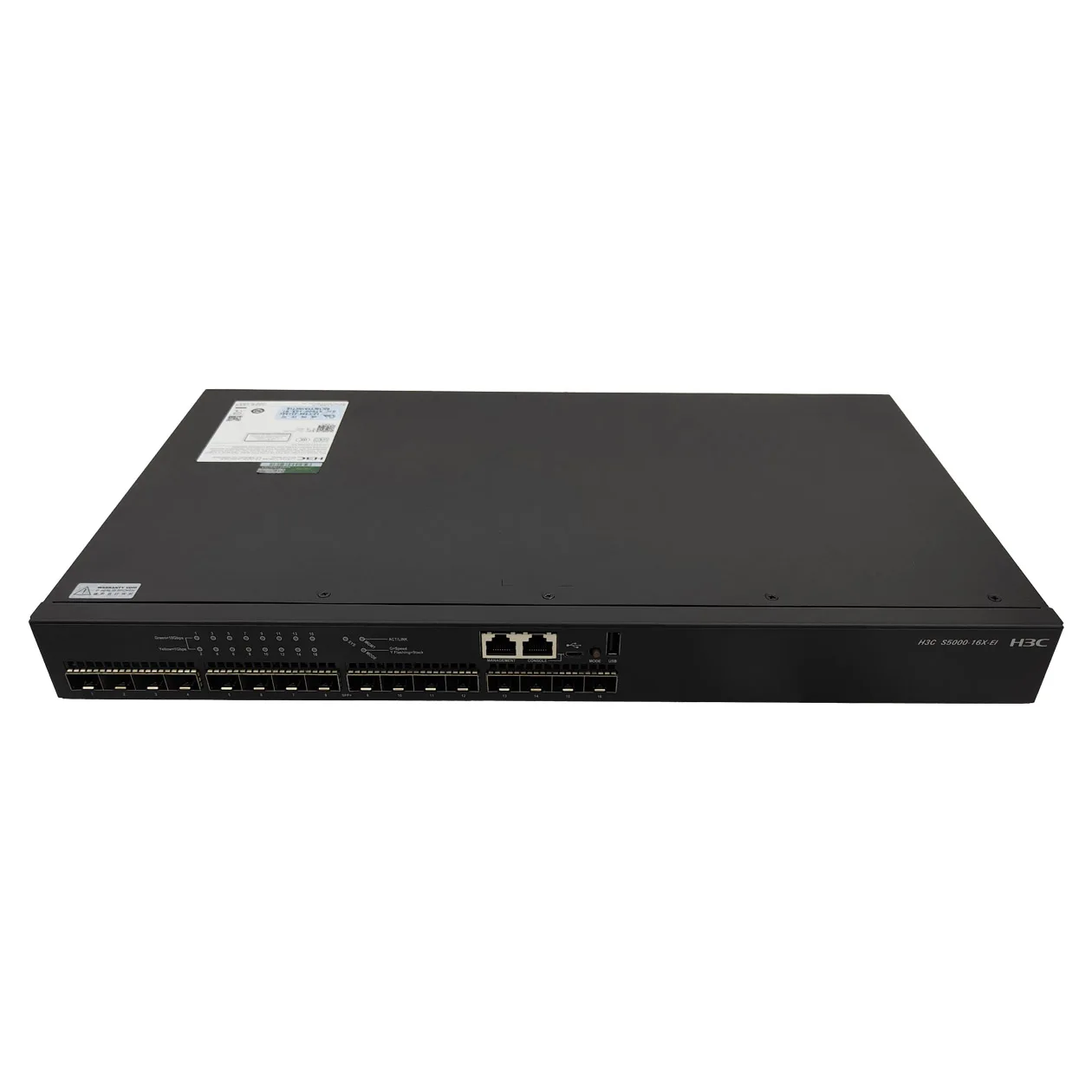 New model LS-S5000-16X-EI 16-port full Gigabit optical port Core network switch for smes VLAN stack link aggregation switch