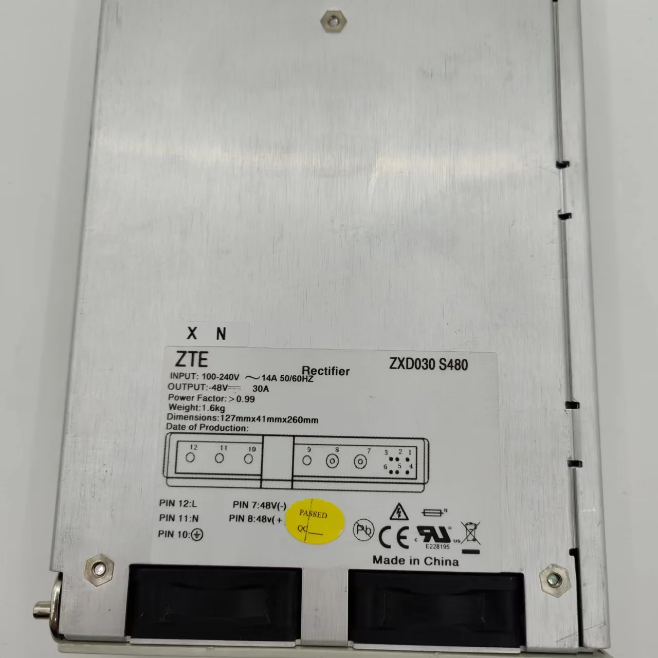 Fast Delivery Original ZTE ZXD030S480 High Efficiency Rectifier Module for ZTE ZXDU58 B900 Power System ZTE ZXD030 S480