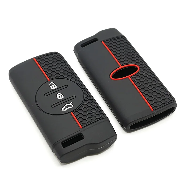 Honeycomb Soft Silicone Smart Key Fob Cover Case for Chery Tiggo7 Pro8 Pro4 Pro Exeed Tiggo 2 3X Arrizo 5 Pro Gx 5X EQ