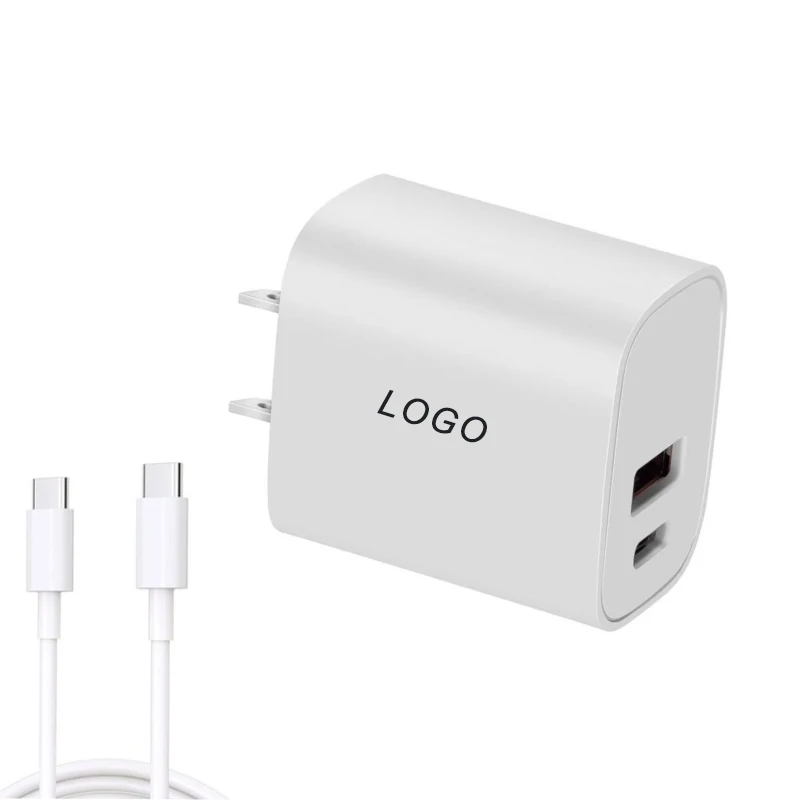free sample mobile phone usb charger cable adapter type c usb-c type fast charger 20w
